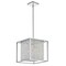 Cwi Lighting Cube 3 Light Chandelier With Chrome Finish QS8381P12C-S - alternate 1